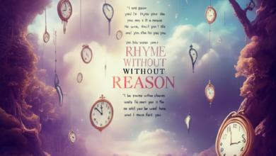 rhyme without reason ideas